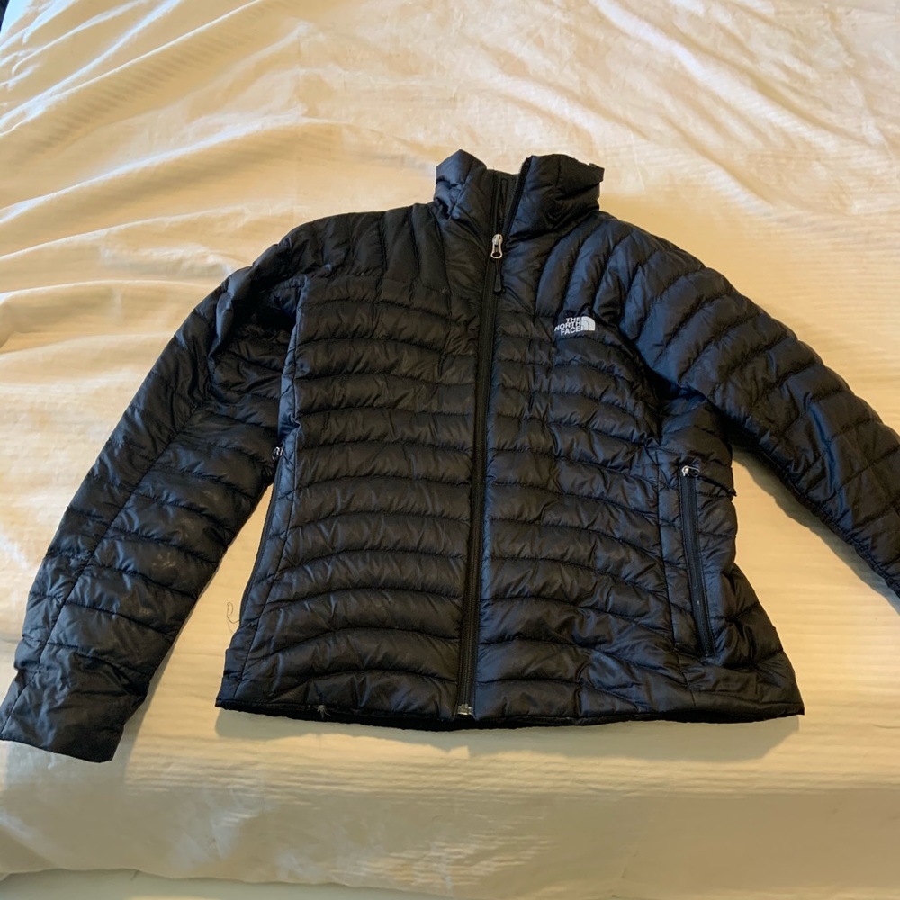 Black The North Face Down Jacket